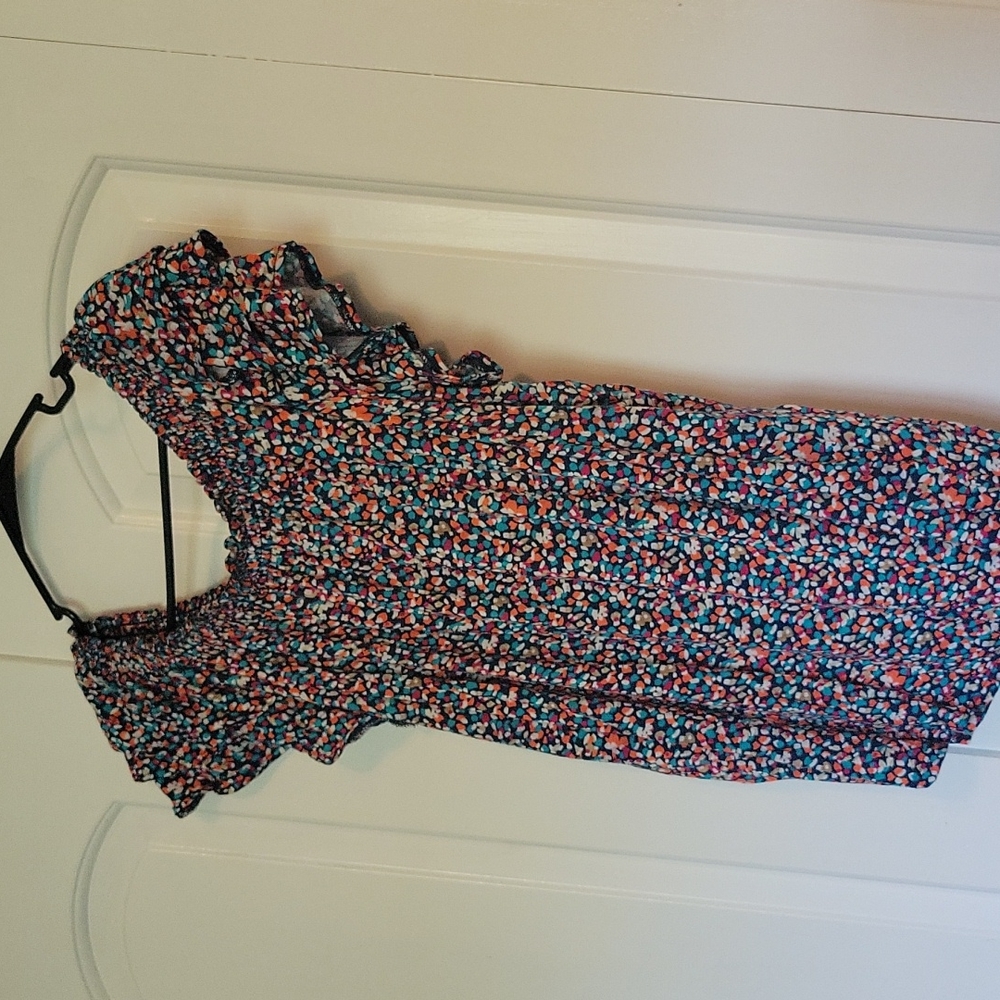 Ruffled short sleeve top 14/16